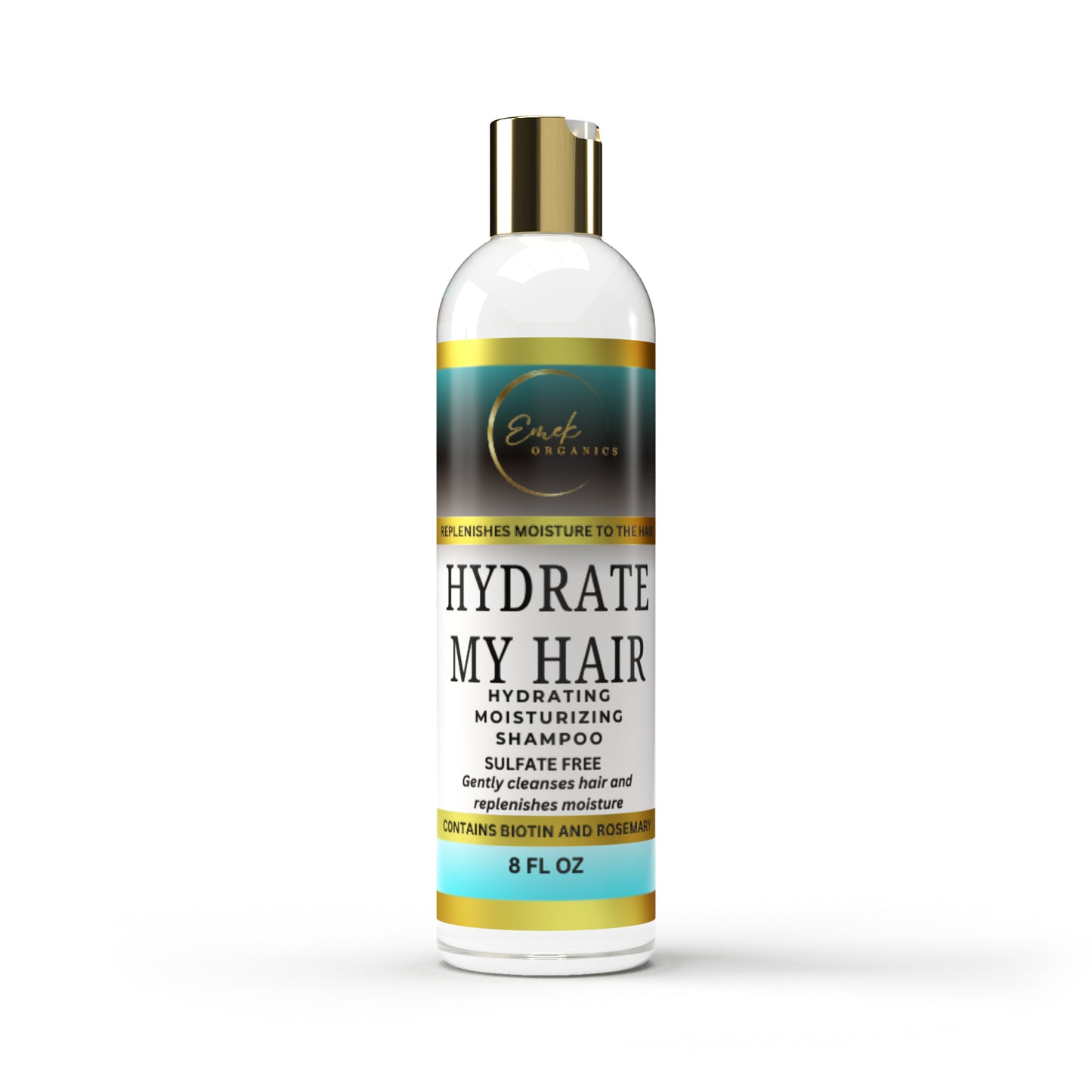 EMEK ORGANICS HYDRATE MY HAIR HYDRATING AND MOISTURIZING SHAMPOO, WITH BIOTIN, FOR DRY AND DAMAGED HAIR