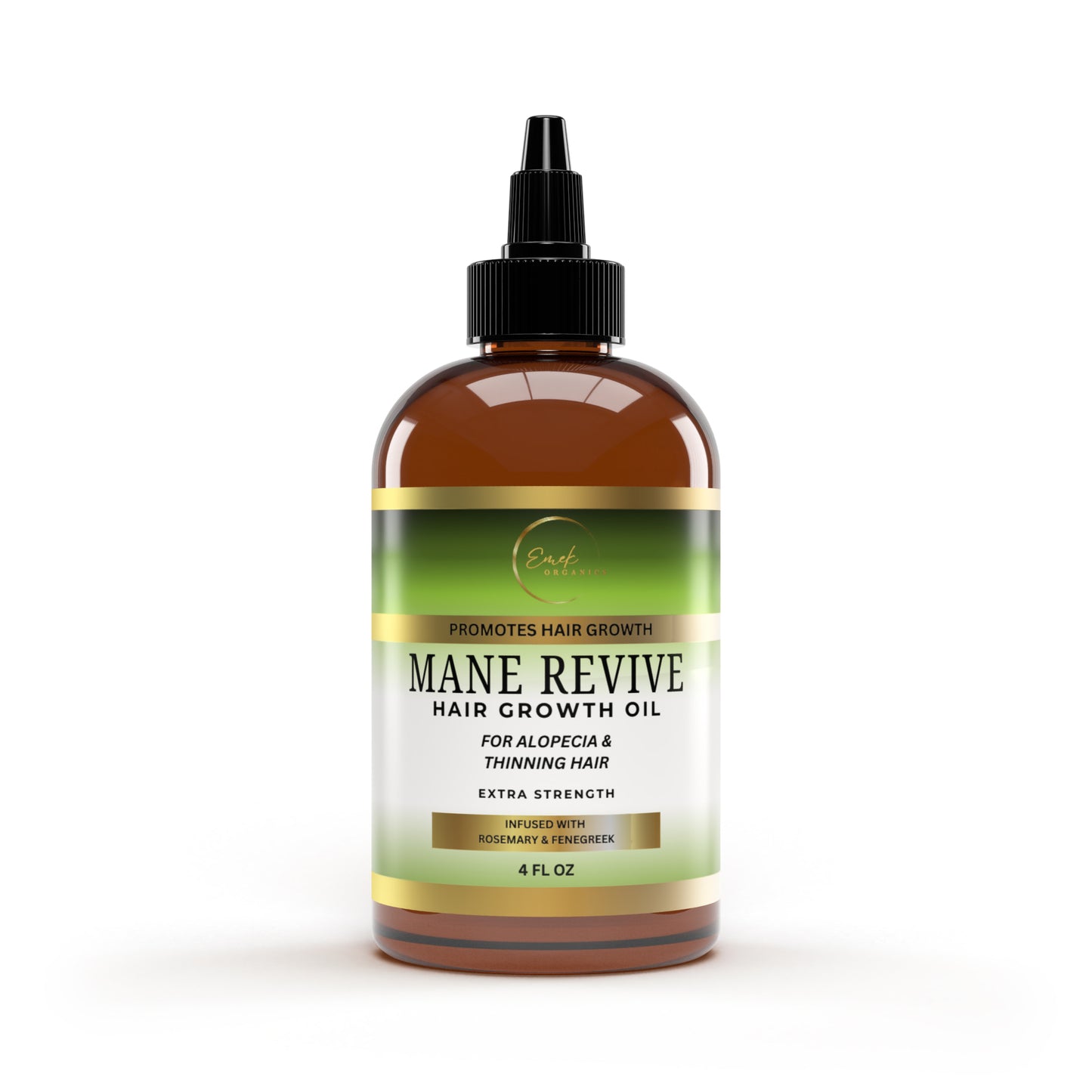 EMEK ORGANICS MANE REVIVE HAIR GROWTH OIL FOR HAIR LOSS AND THINNING HAIR