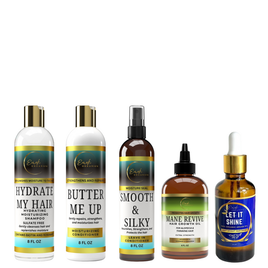 EMEK ORGANICS MOISTURE BUNDLE FOR DRY AND DAMAGED HAIR