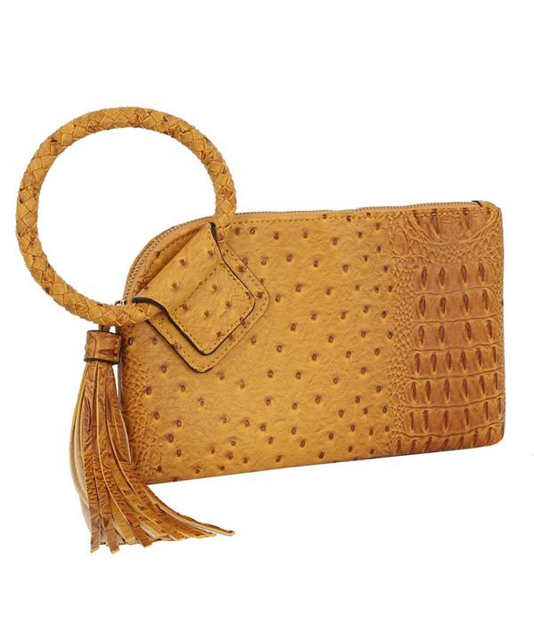 Brown Wristlet