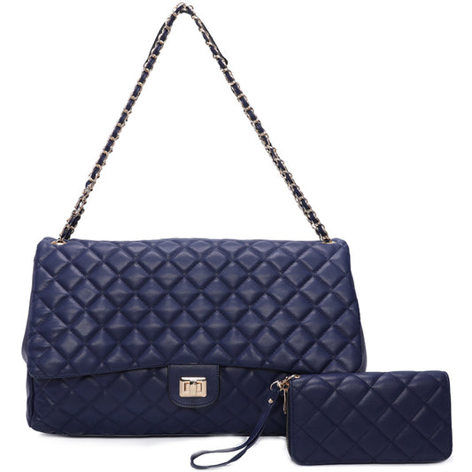 XL Blue Bag NO WALLET