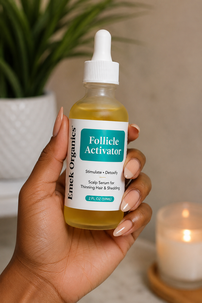 Follicle Activator Scalp Serum for Thinning Hair & Shedding | Emek Organics
